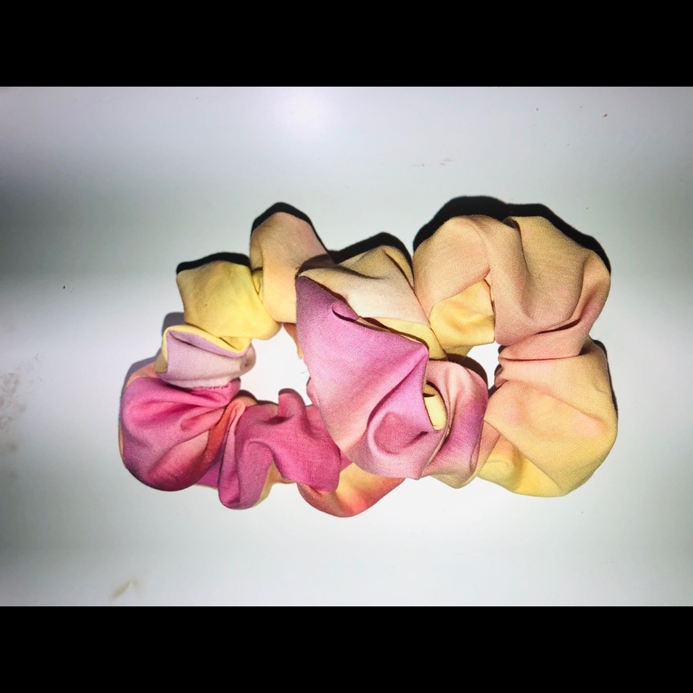 Handmade scrunchies
